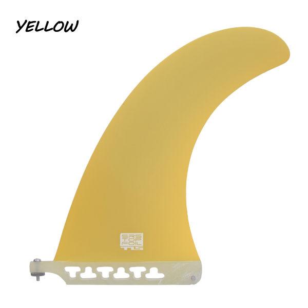 TOOLS フィン　新品　箱なし　トライフィン トゥールス TOOLS SRS TOP FOIL LONG SINGLE FIN YELLOW 6 シングル