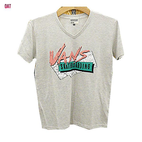 バンズ VANS レディース 半袖Tシャツ ティーシャツ Vネック TEE S・M 2カラー SK8Boarding Girls S/S T-Shirts｜54tide｜03