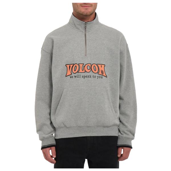 ボルコム VOLCOM メンズ モックネック ジップアップトレーナー 長袖 