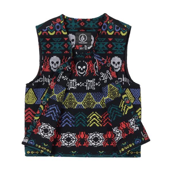 ボルコム VOLCOM メンズ デニム ベスト 着脱可能 アウター トップス