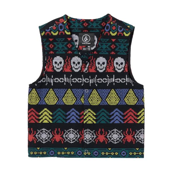 ボルコム VOLCOM メンズ デニム ベスト 着脱可能 アウター トップス