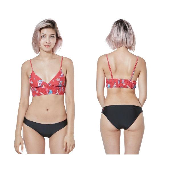 ボルコム VOLCOM レディース ビキニ 水着 上下セット パット付き