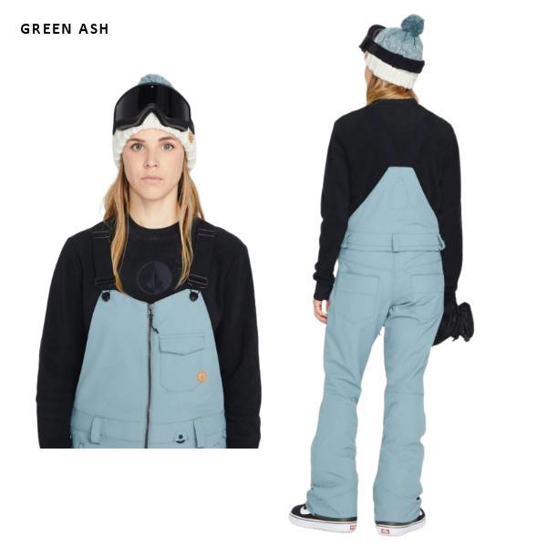 ボルコム VOLCOM レディース スノーパンツ ビブパンツ スノーウェア