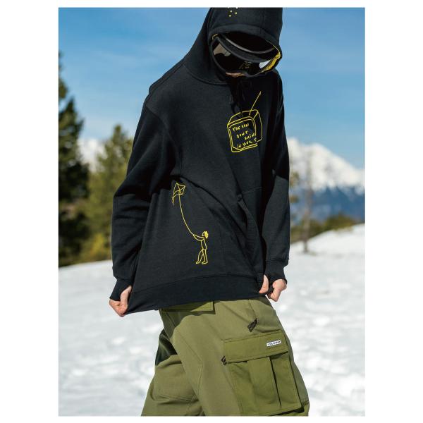 ボルコム VOLCOM メンズ プルオーバーパーカー 耐久撥水 トップス