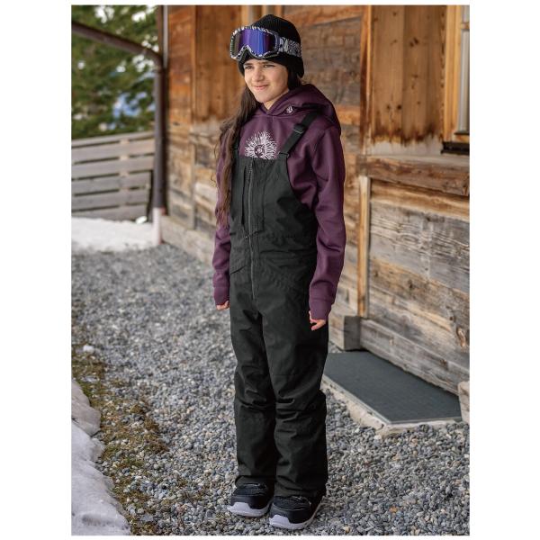【値下げ】【Volcom】子ども用スノーボードオーバーオール ボルコム VOLCOM キッズ 女の子 スノーパンツ ビブパンツ