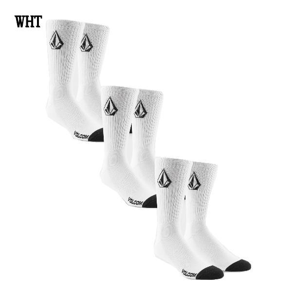 ボルコム VOLCOM FULL STONE SOCK 3 PACK メンズ ソックス 3足セット