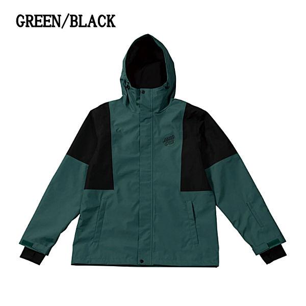 ダブルエー AA HARDWEAR SC FULLZIP JACKET ユニセックス フルジップジャケット サンタクルーズ 耐水 防水 スノーウェア_2