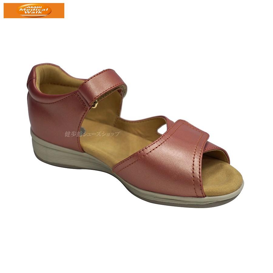 のオシャレな アサヒメディカルウォーク ウォーキングシューズ 靴 レディース ひざ サンダル Sl Kv ピンクメタリック 3e カンボジア製 Asahi Medeical Walk セール価格 公式 Gestion Etechnologies Shop