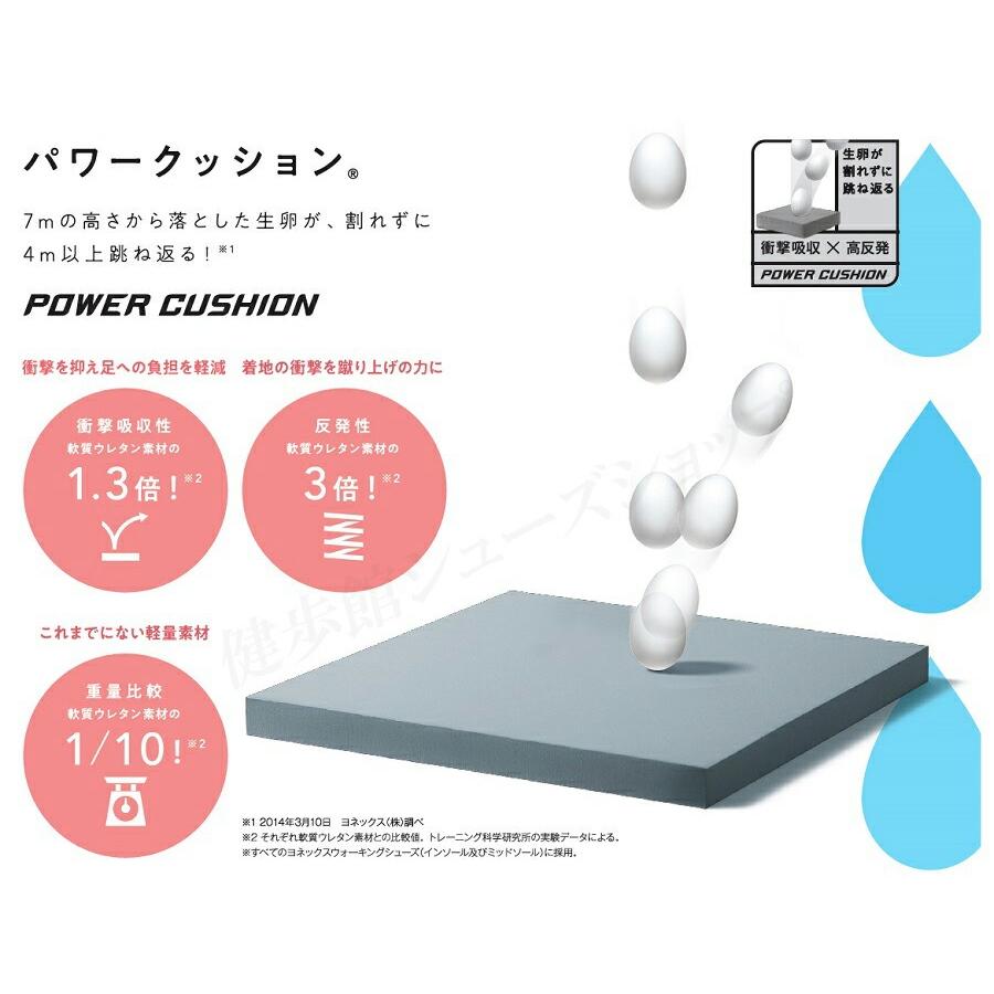 ヨネックス ウォーキングシューズ レディース 靴 L30F 全7カラー 3.5E YONEX パワークッション SHWL-30Fの画像