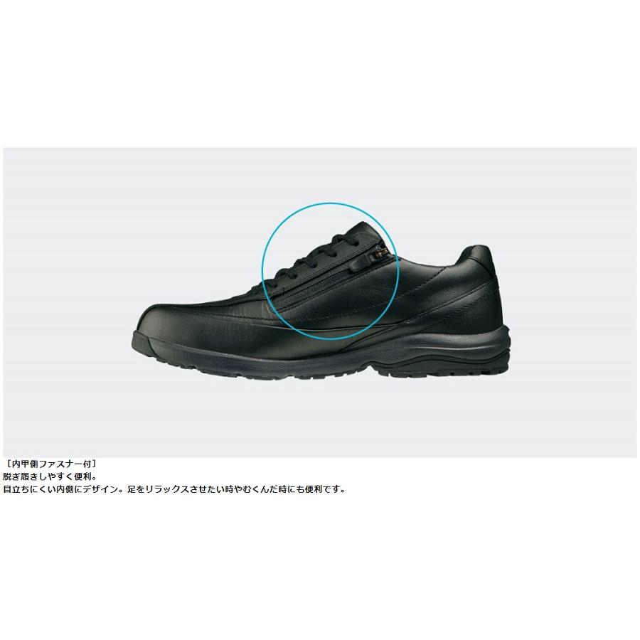 ミズノ メンズ ウォーキング シューズ 靴 LD40VI SW LD-40VI SW 4E EEEE B1GC220309  ブラック mizuno｜55fujiya｜13