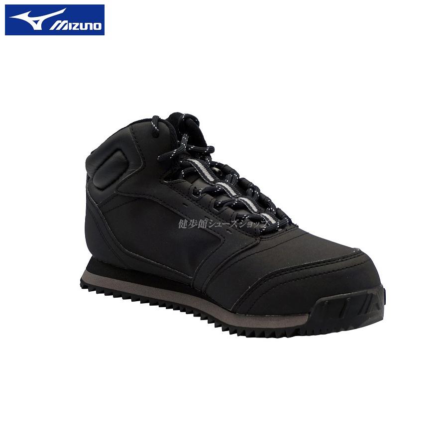 ミズノ ウォーキングシューズ B1GA220209 ブラック 3E相当 防水 ワイド設計 軽量 幅広 mizuno スノースケープ2