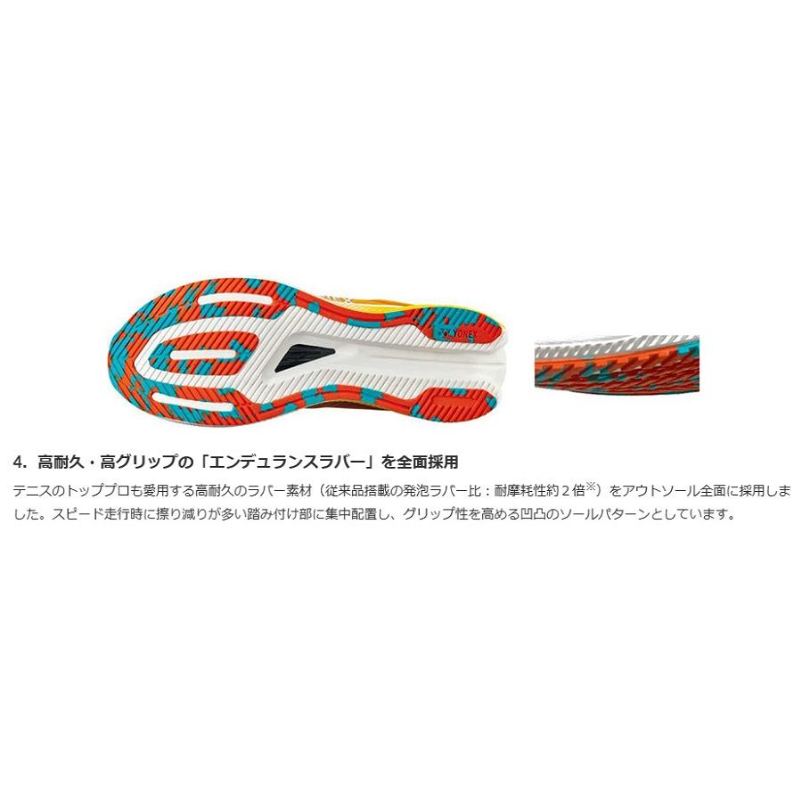 ヨネックス パワークッション ランニングシューズ カーボンクルーズ エアラス レディース SAFERUN AERUS WOMEN SHRA2L クールホワイト 靴 厚底ランニング YONEX