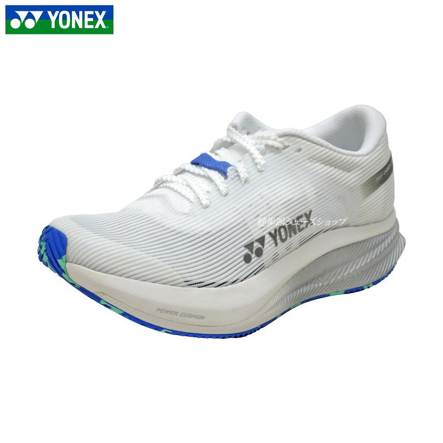 ヨネックス パワークッション ランニングシューズ カーボンクルーズ エアラス レディース SAFERUN AERUS WOMEN SHRA2L クールホワイト 靴 厚底ランニング YONEX