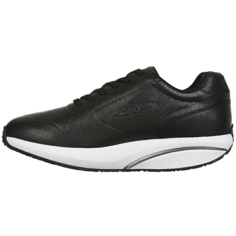 MBT エムビーティー メンズ シューズ 靴 スニーカー MBT-1997 LEATHER WINTER M BLACK/WHITE 700948-399N 700948399N 男性用 姿勢補正 衝撃緩和 筋肉活性化_2