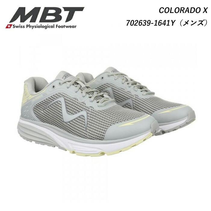 MBT エムビーティー メンズ シューズ 靴 COLORADO X M FROSTY GREEN 702639-1641Y 男性用 姿勢補正 衝撃緩和 筋肉活性化