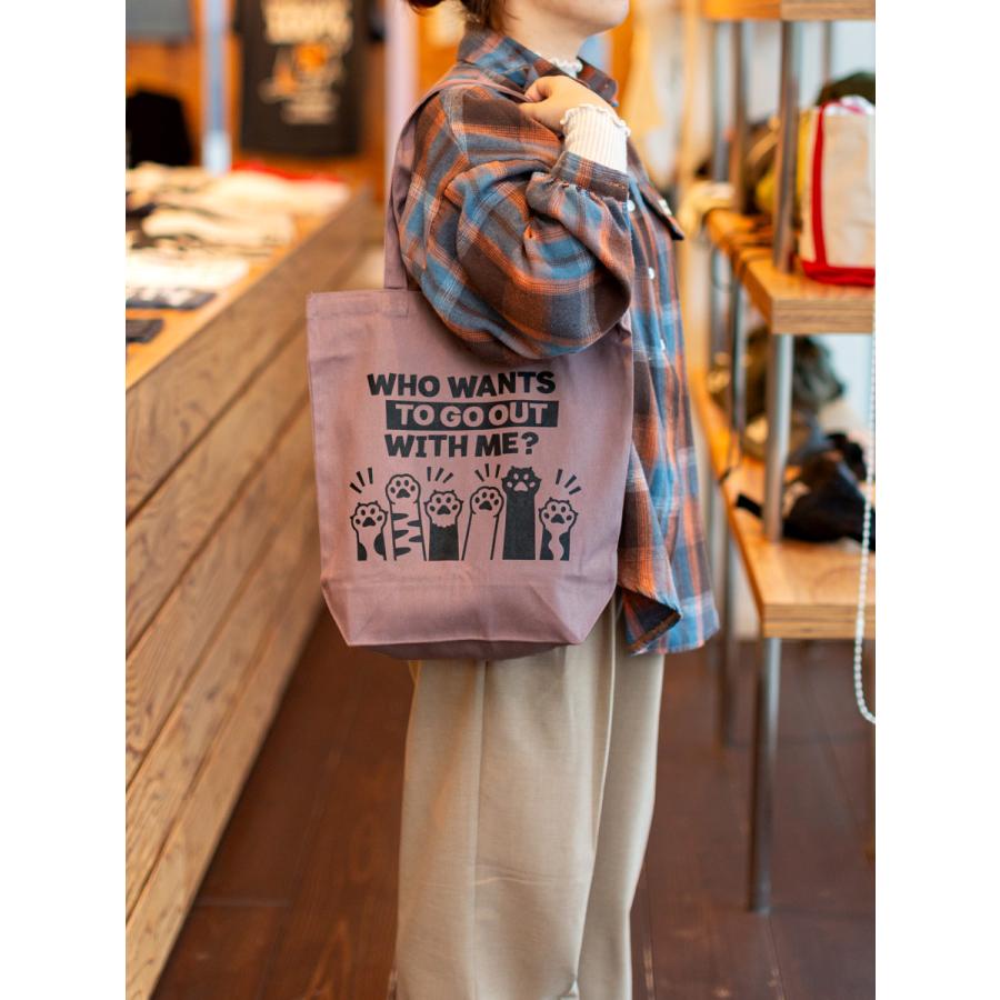 猫 トートバッグ HANDS UP! メンズ レディース 男女兼用 キャンバス 布 通勤 通学 猫の手 猫柄 雑貨 SCOPY スコーピー |  | 10