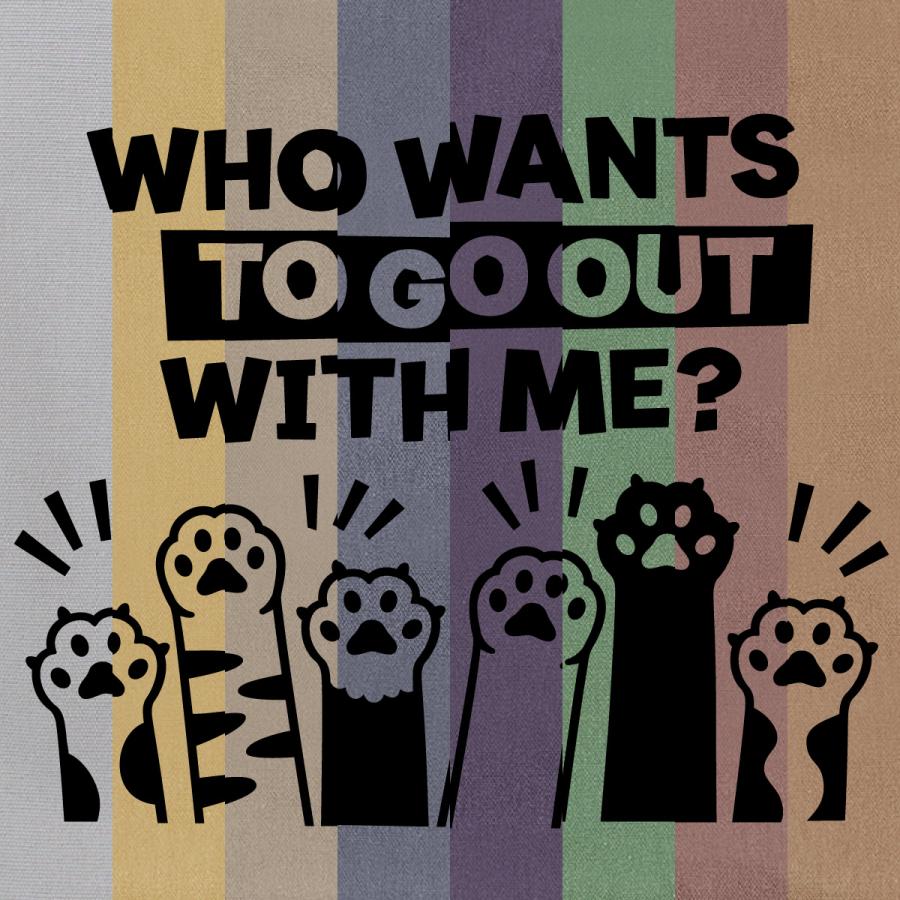 猫 トートバッグ HANDS UP! メンズ レディース 男女兼用 キャンバス 布 通勤 通学 猫の手 猫柄 雑貨 SCOPY スコーピー |  | 17