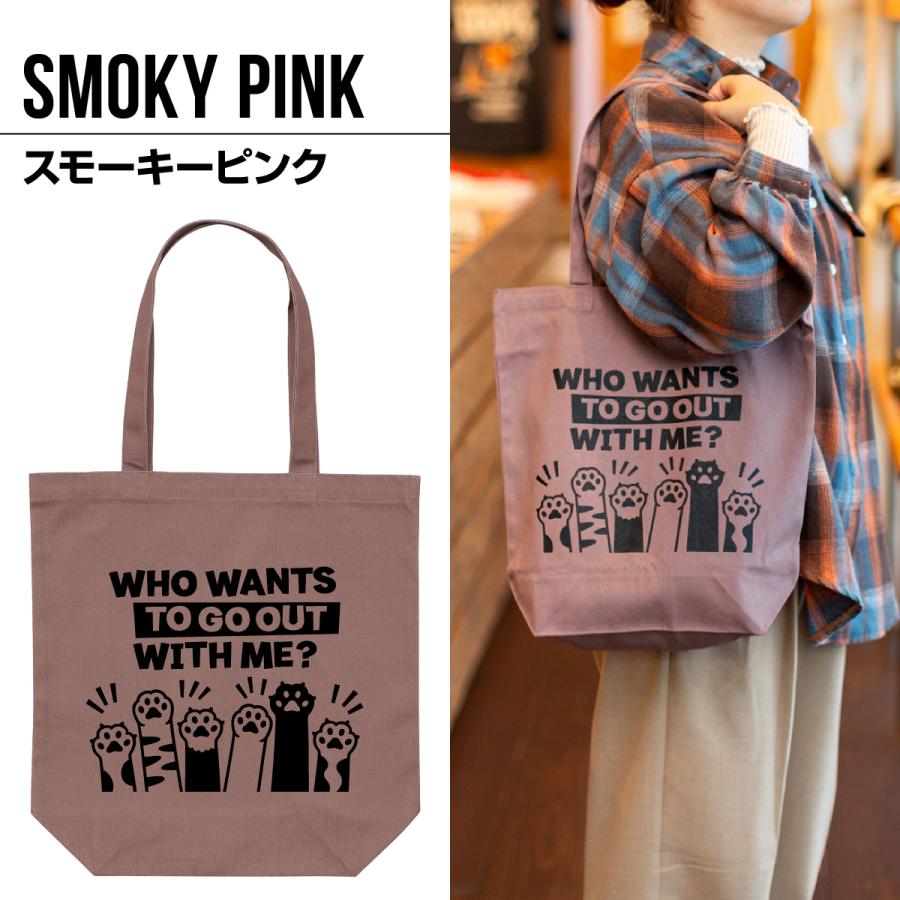 猫 トートバッグ HANDS UP! メンズ レディース 男女兼用 キャンバス 布 通勤 通学 猫の手 猫柄 雑貨 SCOPY スコーピー |  | 09