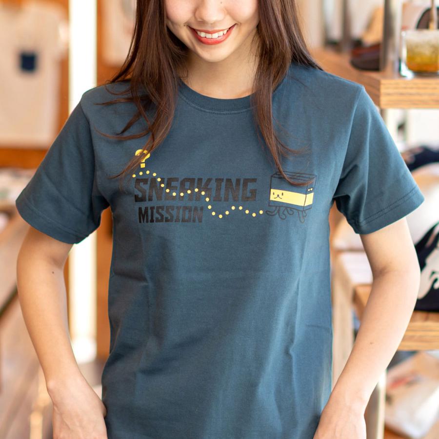 猫 おもしろ かわいい Tシャツ メンズ レディース 半袖 Sneaking Mission ステルスナイト ネコ ねこ 猫柄 雑貨 メール便 Scopy スコーピー Tht075 068 猫服ショップ Scopy 通販 Yahoo ショッピング