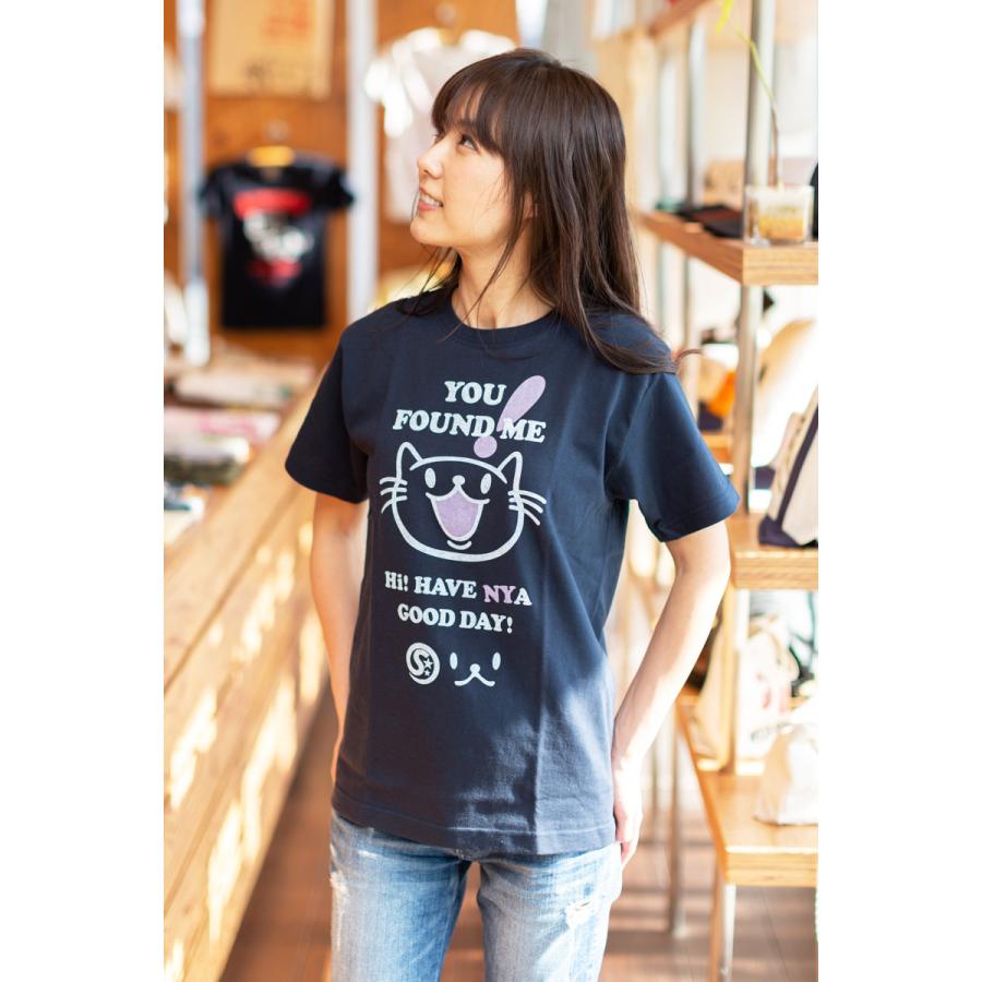 猫 おもしろ かわいい Tシャツ メンズ レディース 半袖 Found Me ネイビー ネコ ねこ 猫柄 雑貨 メール便 Scopy スコーピー Tht0 031 猫服ショップ Scopy 通販 Yahoo ショッピング
