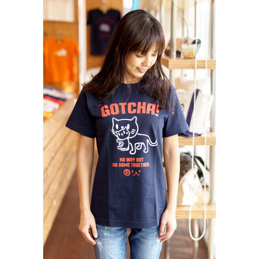 猫 おもしろ かわいい Tシャツ メンズ レディース 半袖 Gotcha ネイビー ネコ ねこ 猫柄 雑貨 メール便 Scopy スコーピー Tht103 031 猫服ショップ Scopy 通販 Yahoo ショッピング