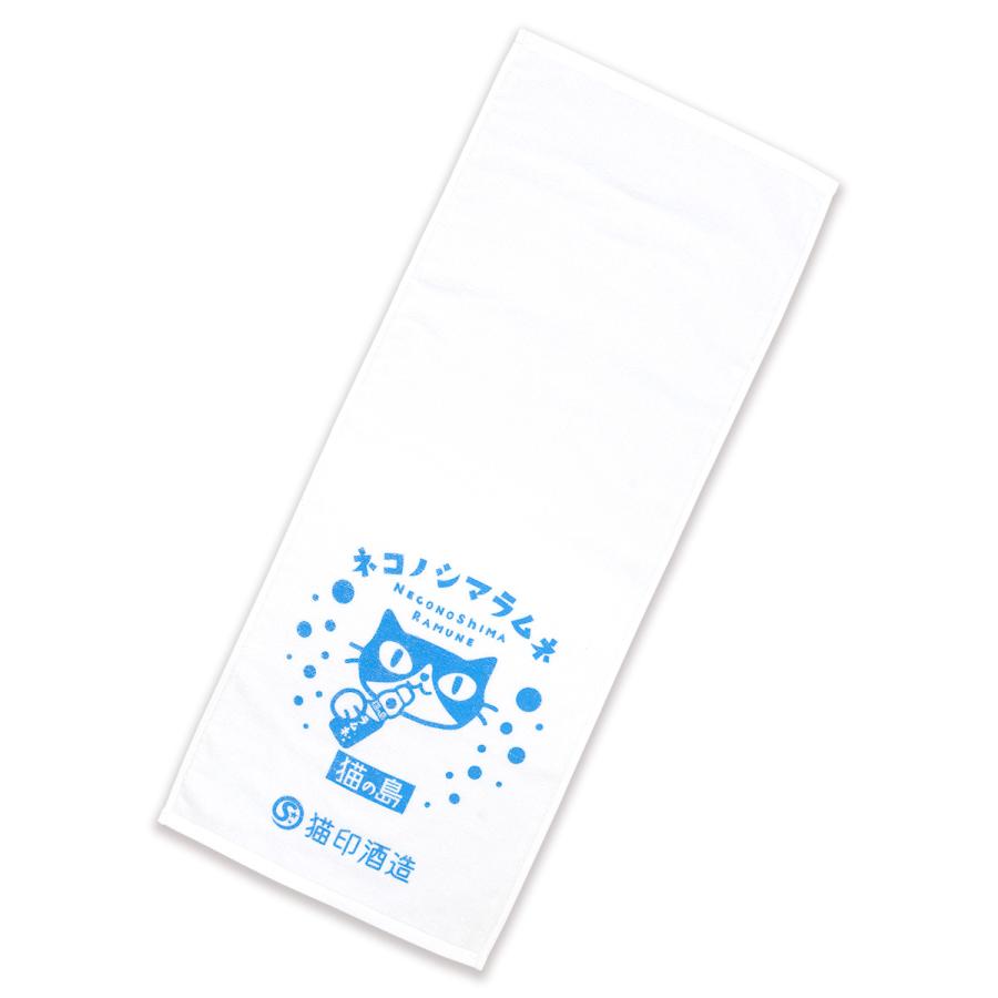 猫 フェイスタオル 猫の島ラムネ フェイスタオル 綿100% ご当地 地サイダー 昭和レトロ エモい 猫柄 雑貨 SCOPY スコーピー |  | 02