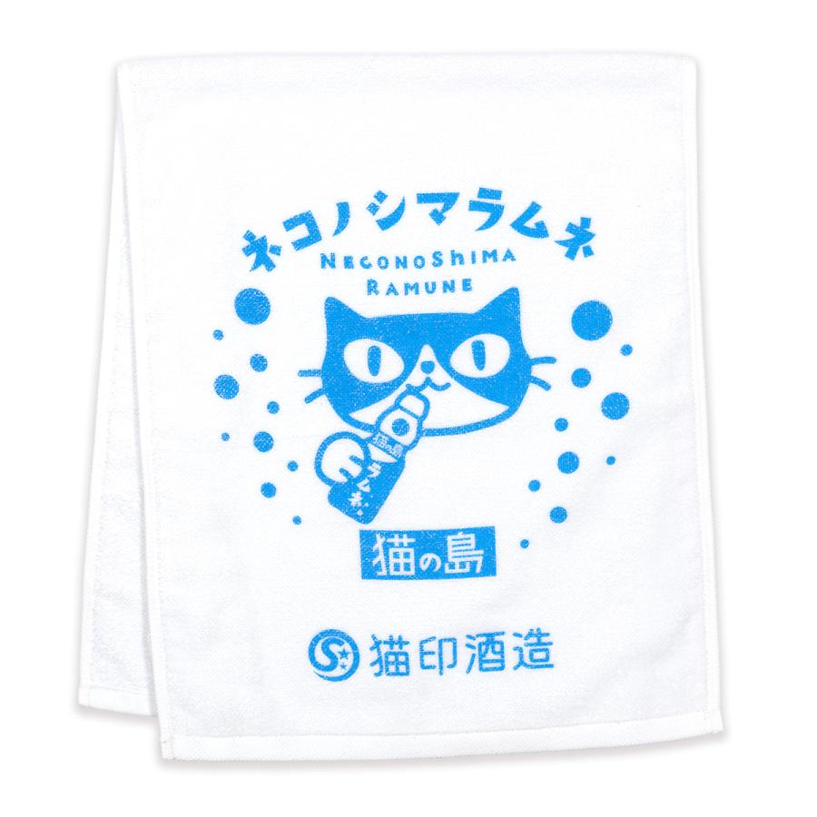 猫 フェイスタオル 猫の島ラムネ フェイスタオル 綿100% ご当地 地サイダー 昭和レトロ エモい 猫柄 雑貨 SCOPY スコーピー |  | 01