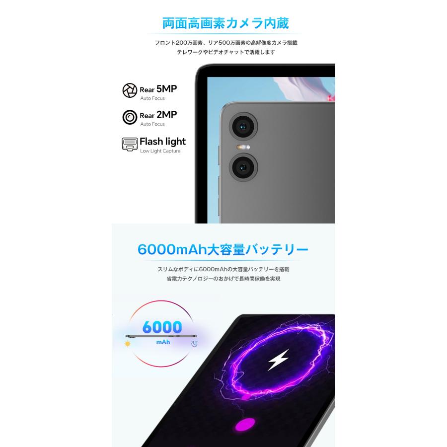 TECLAST 【5555円OFF☆】＼10点セット／ケース付き タブレット 本体 10