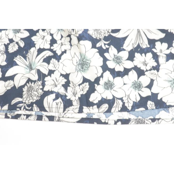 日本メーカー新品 Black By Moussy ワンピース 1 Frower Printed Jacquard ドレス 白 ホワイト 紺 ネイビー 中古 Noteworthy Collectibles Com