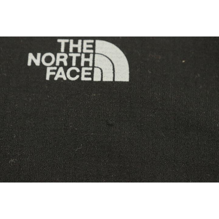 【中古】 THE NORTH FACE メンズジャージ トラックジャケット L L S HOT ZipUp THE NORTH FACE L 黒 ブラック ロゴ｜55st｜05