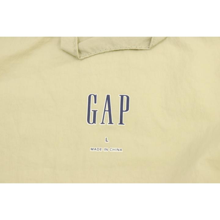 【中古】 GAP レディースパーカー L ナイロン アノラックパーカー GAP L 緑 グリーン ロゴ｜55st｜03