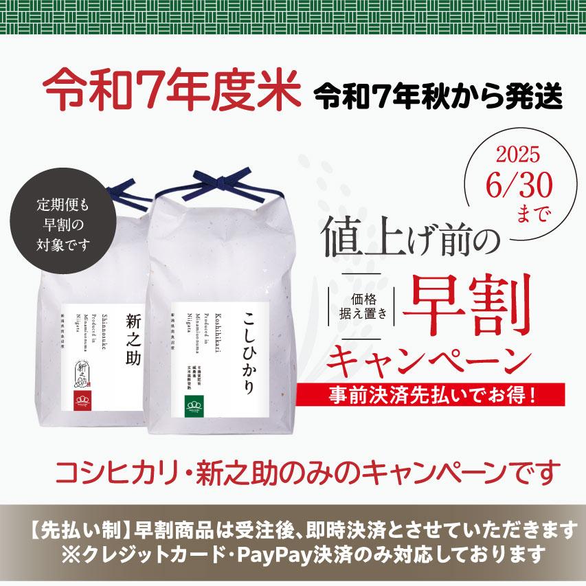 コシヒカリ 予約前払でお得に早割!【令和7年産新米】玄米30kg コシヒカリ 予約前払でお得に早割!【令和7年産新米】玄米30kg