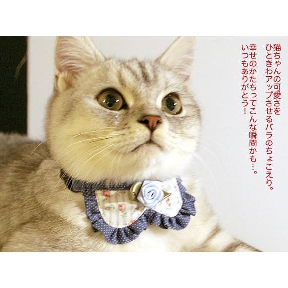 猫の首輪 手作りフリルちょこえり猫首輪 Mサイズ 56nyan 猫用品ゴロにゃんヤフー店 通販 Yahoo ショッピング