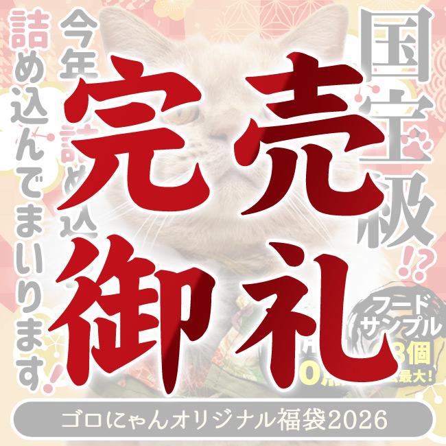 ゴロにゃん福袋2026 国宝級！？今年も詰め込んで詰め込んでまいります