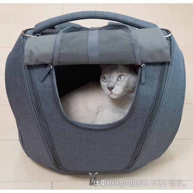 ４WAYS猫用ペットキャリー　OPPO　ミュナ　新古美品タグ付き：ねこ藩 OPPO（オッポ） OPPO muna ペットキャリア ミュナ リュックキャリー