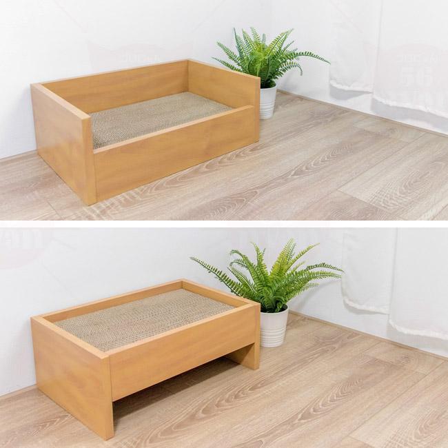 Anikitty キャットベッド 爪とぎ 猫用 (56546) 特箱 : 56nyan 猫用品