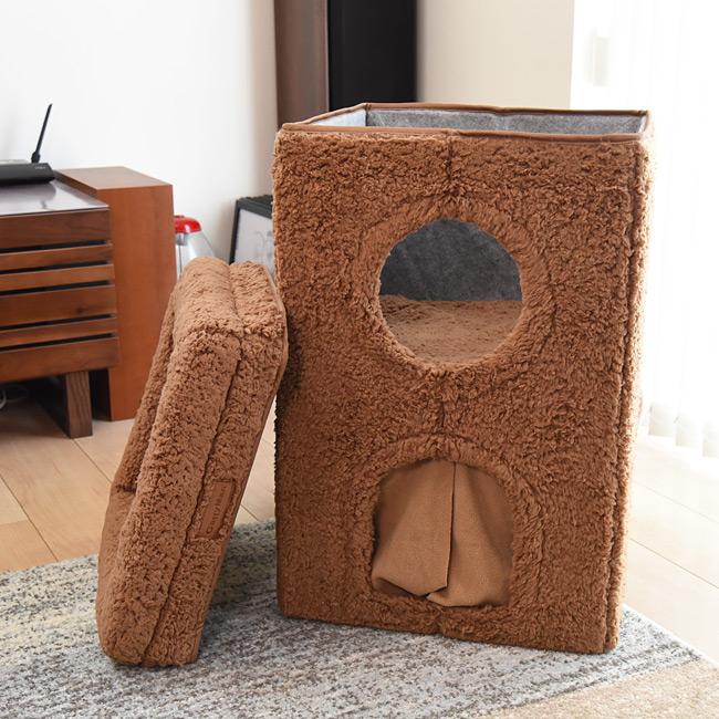 キャティーマン HOT HOME ネコの暖かいわが家 (38678) 2階建て 屋上