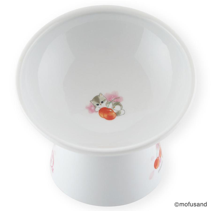 猫壱 脚付にゃにゃめフードボウル レギュラー 斜めタイプ mofusand