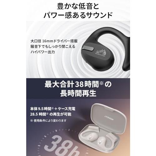 JVCケンウッド Victor HA-NP50T ワイヤレスイヤホン bluetooth オープンイヤー  セージグリーン HA-NP50T-GA｜58company｜04