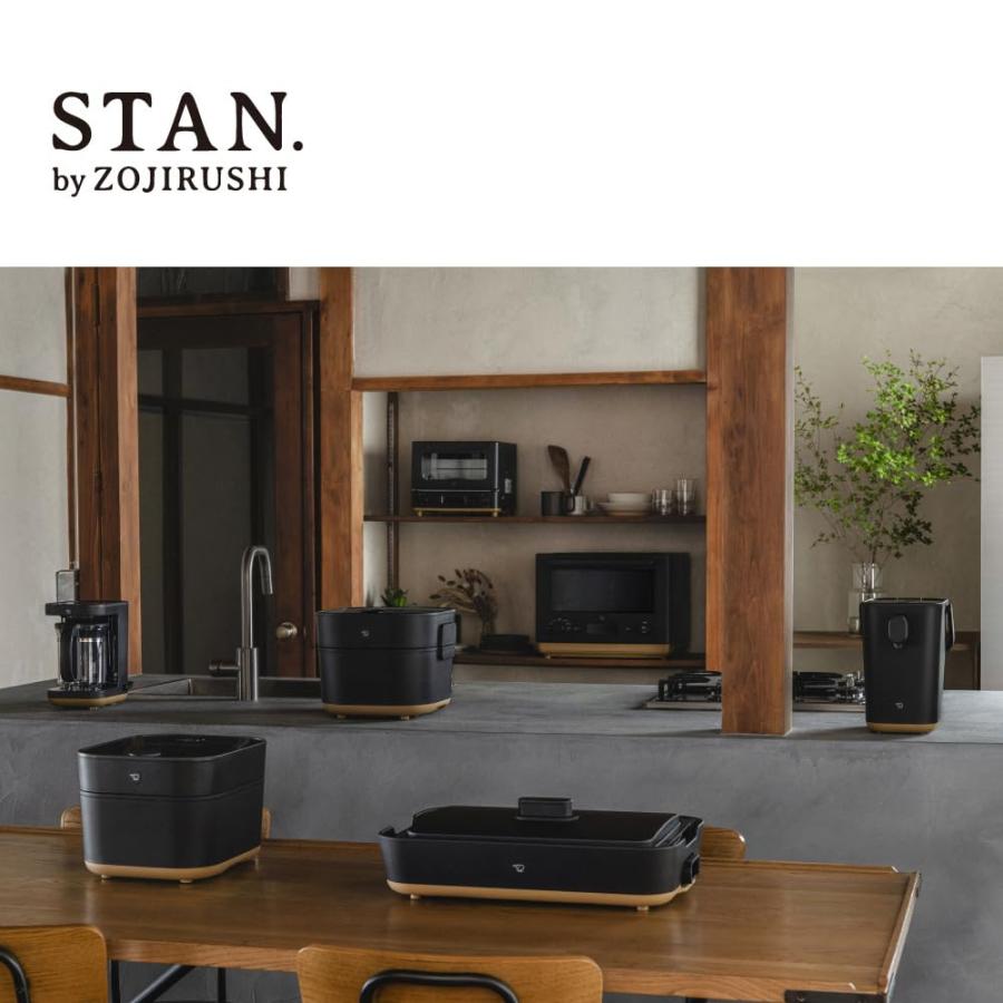 象印マホービン トースター オーブントースター STAN. 2枚焼き サイズ約33.5×30.0×26.5cm ブラック EQ-FA22-BA｜58company｜02