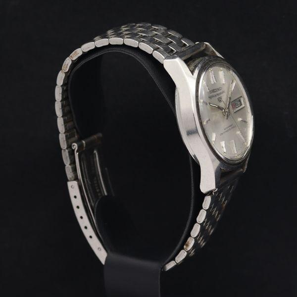 レア 70年代 セイコー5 自動巻き ラウンド 3針 デイデイト 腕時計 SEIKO セイコー 5 自動巻き【7009-3110】デイデイト 純正ベルト 文字盤