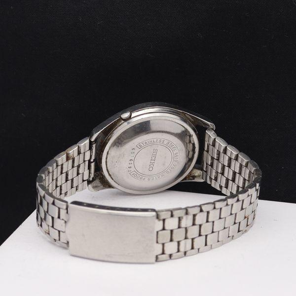 レア 70年代 セイコー5 自動巻き ラウンド 3針 デイデイト 腕時計 SEIKO セイコー 5 自動巻き【7009-3110】デイデイト 純正ベルト 文字盤