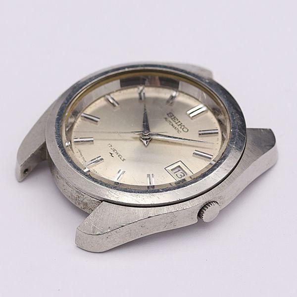 【とことこ】SEIKO　AUTOMATIC　機械式　7005-7030 セイコー AT/自動巻 7005-7030 17石 トップのみ シルバー文字盤 デイト