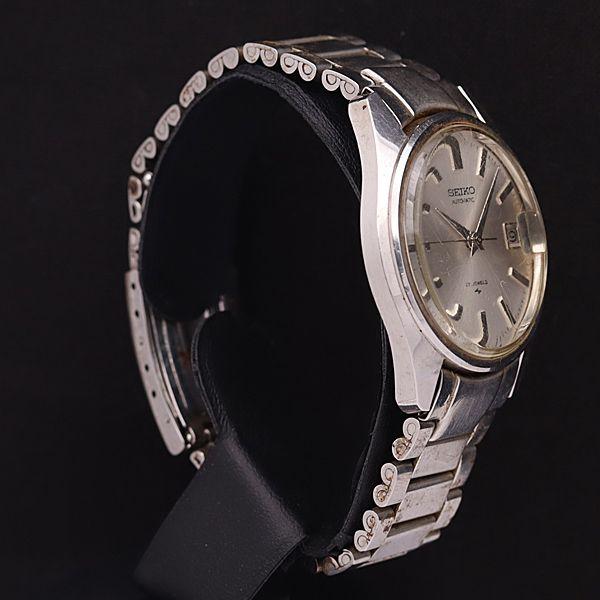 SEIKO セイコー 腕時計 自動巻き メンズ 7005-8000 デイト セイコー AT/自動巻 7005-8000 17石 デイト シルバー文字盤 メンズ