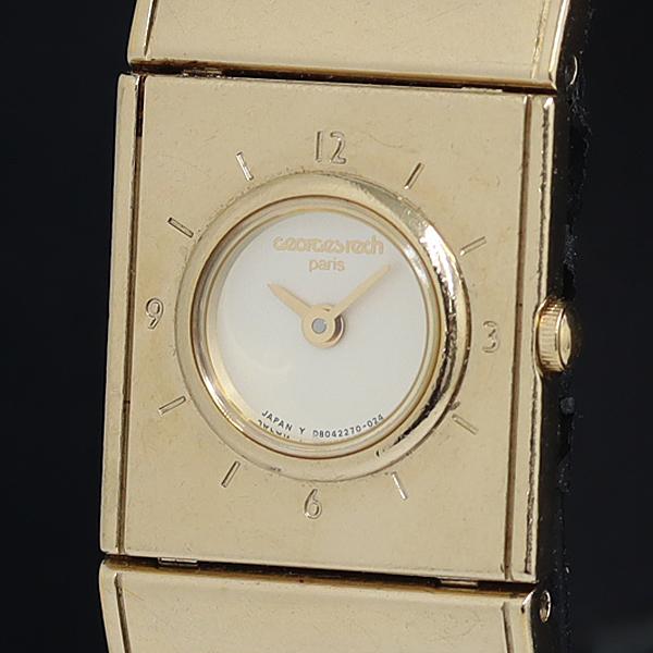 稼動 Georges Rech D80227-00 CS QZ シルバー文字盤 レディース腕時計 OGH 2000000 NSK ...