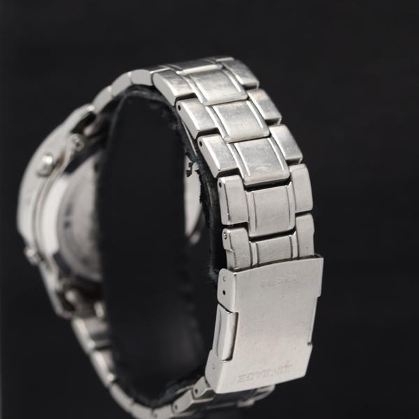 カシオ リニエージ QZ ブラック文字盤 電波ソーラー LCW-M300 メンズ