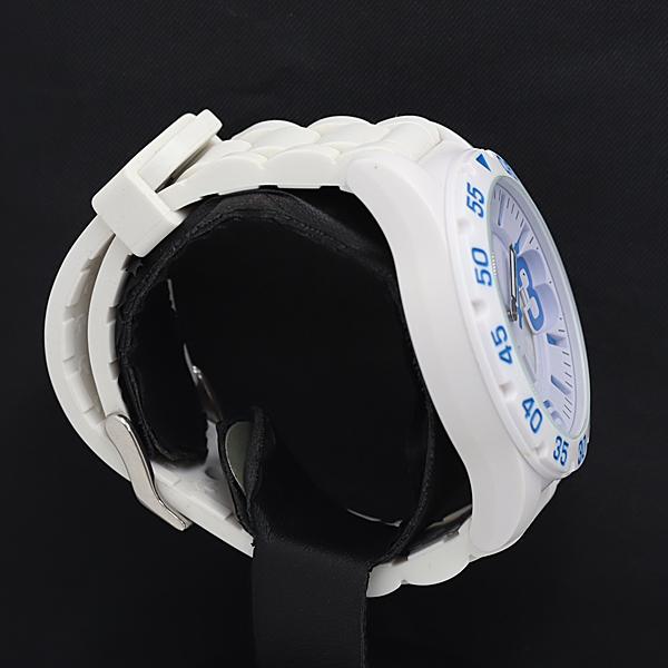 稼動 QZ 良品 アディダス ADH3012 1341701 白文字盤 デイト レディース腕時計 KRK 2000000 NSK ...