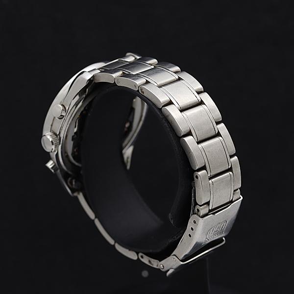 mdlrem　メンズ腕時計　稼働中 稼働 エルジン QZ クロノ ブラック文字盤 メンズ腕時計 2000000 NSK