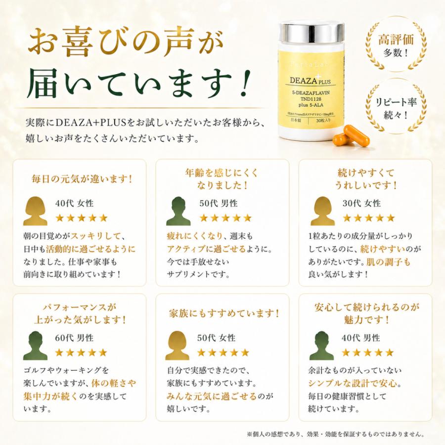 デアザフラビン60mg 5-DEAZAFLAVIN 60粒 1日2錠 1ヶ月分 デアザフラビン ハイドロハイパー[TND1128]（DEAZAFLAVIN hydrohyper