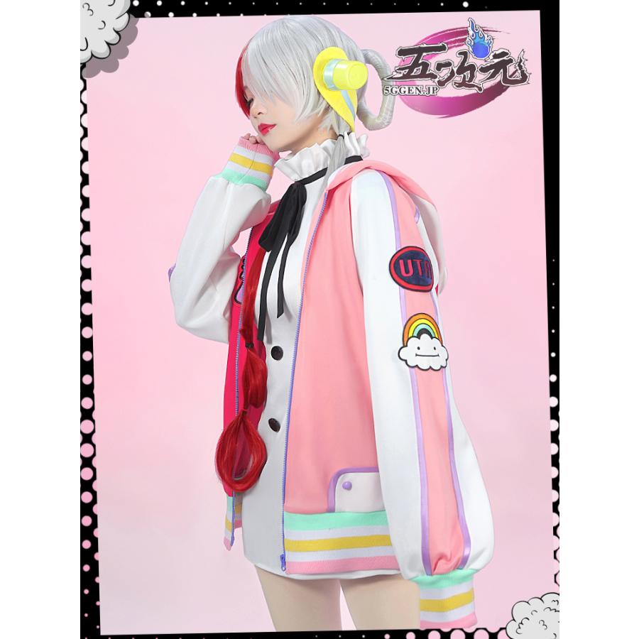 初獸猫 ONE PIECE コスプレ ワンピース フィルム レッド UTA ウタ 世界